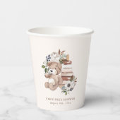 Gobelets En Papier Baby shower de la crèche Neutral Boho (Verso)