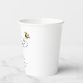 Gobelets En Papier Baby shower de la petite abeille (Gauche)
