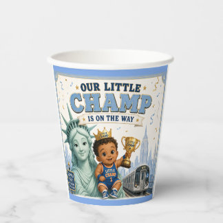 Gobelets En Papier Baby Shower de Little Champ Basketball