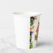 Gobelets En Papier Baby shower de marché de fermiers sur mesure (Droite)