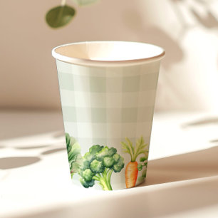 Gobelets En Papier Baby shower de marché des baby Farmers cultivés lo