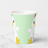 Gobelets En Papier Baby shower de poulet (Gauche)