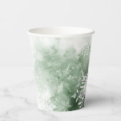 Gobelets En Papier Baby shower des merveilles d'hiver (Verso)