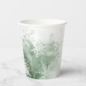 Gobelets En Papier Baby shower des merveilles d'hiver (Recto)