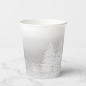 Gobelets En Papier Baby shower d'hiver père Noël Baby Christmas (Verso)