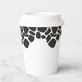 Gobelets En Papier BABY SHOWER d'impression de vache moderne BRYNDLE (Verso)