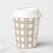 Gobelets En Papier Baby shower d'oie (Droite)