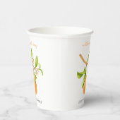 Gobelets En Papier Baby shower esthétique Little Cutie (Droite)