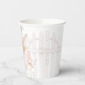 Gobelets En Papier Baby shower Fée Blonde (Gauche)