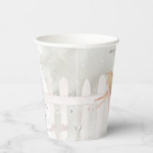 Gobelets En Papier Baby shower Fée Blonde (Droite)