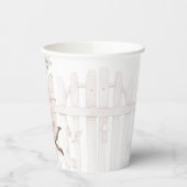 Gobelets En Papier Baby shower Fée Noire (Gauche)