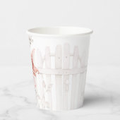 Gobelets En Papier Baby shower Fille Ginger Fairy (Gauche)