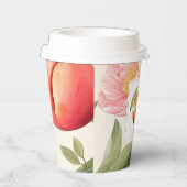Gobelets En Papier Baby-Shower Fuzz pêche (Droite)