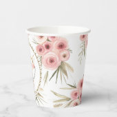 Gobelets En Papier Baby shower Girl Boho Fox (Gauche)