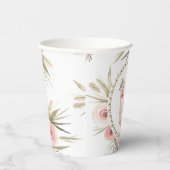 Gobelets En Papier Baby shower Girl Boho Fox (Droite)