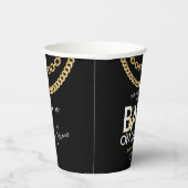 Gobelets En Papier Baby shower Hip hop Gold Chain (Droite)