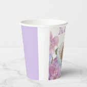 Gobelets En Papier Baby Shower Its A girl (Droite)