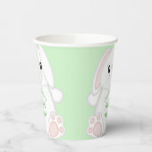 Gobelets En Papier Baby shower lapin lapin (Gauche)