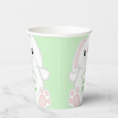 Gobelets En Papier Baby shower lapin lapin (Droite)