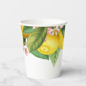 Gobelets En Papier Baby shower Little Cutie (Verso)