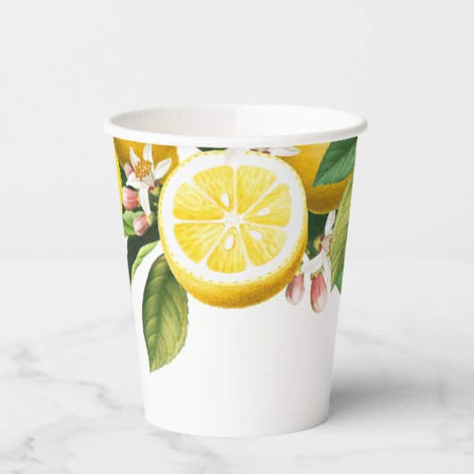 Gobelets En Papier Baby shower Little Cutie (Gauche)