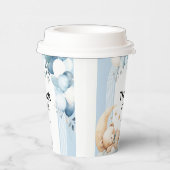 Gobelets En Papier Baby shower Merci Blue Boy (Droite)