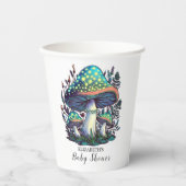 Gobelets En Papier Baby shower mystique de champignons (Recto)