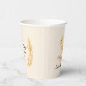 Gobelets En Papier baby shower occidental Boho "Saddle Up" (Droite)