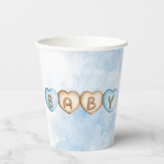Gobelets En Papier Baby shower paper cup