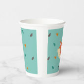Gobelets En Papier Baby Shower, Paper cup, Animales del Bosque (Droite)
