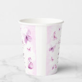 Gobelets En Papier Baby Shower Papillon (Droite)