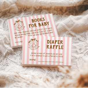 Gobelets En Papier Baby Shower Perle Coquillage Rayé Rose