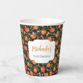 Gobelets En Papier Baby shower personnalisé Little Cutie (Verso)