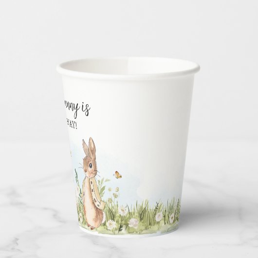 Gobelets En Papier Baby shower Peter Rabbit (Gauche)