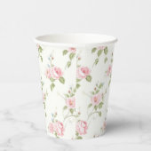 Gobelets En Papier Baby shower Preppy Southern Pink Bow (Droite)