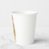 Gobelets En Papier Baby shower rose (Gauche)