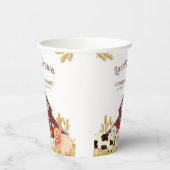 Gobelets En Papier Baby shower Rustique Barnyard Farm Animaux (Gauche)