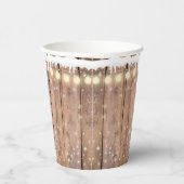 Gobelets En Papier Baby shower rustique moderne élégant Blue Snowman (Droite)