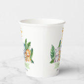 Gobelets En Papier Baby shower Safari Adventure (Droite)