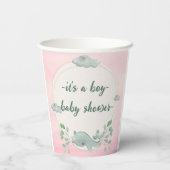 Gobelets En Papier Baby shower sauvage Jungle Safari (Verso)