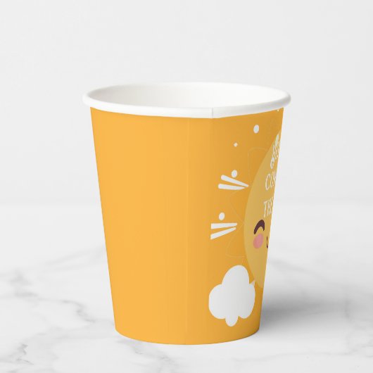 Gobelets En Papier Baby shower solaire (Droite)