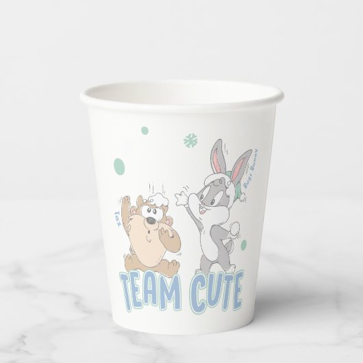 Gobelets En Papier Baby TAZ™ & BUGS BUNNY™ Team Cute (Verso)