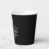 Gobelets En Papier Bachelor Party Tuxedo Cravate noir (Gauche)