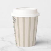 Gobelets En Papier Bachelorette Côtière Cocktail Party Navy (Gauche)