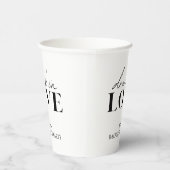 Gobelets En Papier Bachelorette Drunk in Love (Droite)