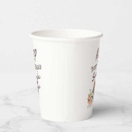 Gobelets En Papier Bachelorette Parti RIP à vie unique (Droite)