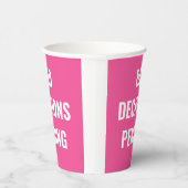 Gobelets En Papier Bad Decisions Pending Funny Bachelorette Party (Droite)