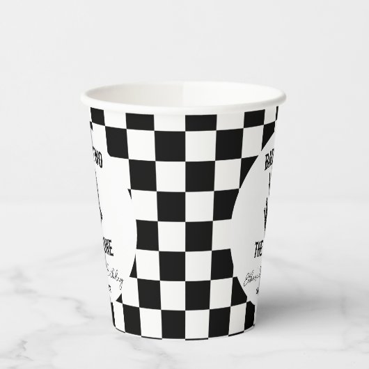 Gobelets En Papier Bad Two The Bone Skeleton 2e fête d'anniversaire (Gauche)