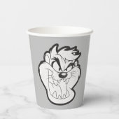 Gobelets En Papier Badge TAZ™ Evil Grin (Verso)