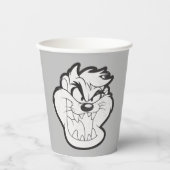 Gobelets En Papier Badge TAZ™ Evil Grin (Recto)